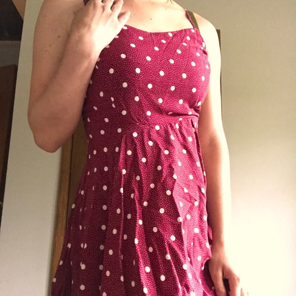 old navy red polka dot dress - Picture 2 of 3
